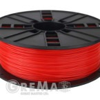 Gembird PLA Filament 1.75, 1kg (2.2 lbs) - fluorescent red